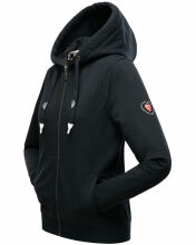 Navahoo Engelshaar Damen hoodie Navy-Gr.XL