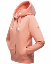 Navahoo Engelshaar Damen hoodie Apricot-Gr.XS