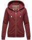 Navahoo Engelshaar Damen hoodie Bordeaux-Gr.XL
