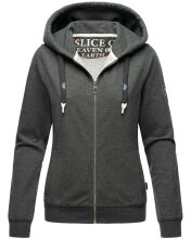 Navahoo Engelshaar Damen hoodie D.Grau-Mel-Gr.XL