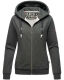Navahoo Engelshaar Damen hoodie D.Grau-Mel-Gr.XL