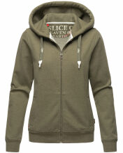 Navahoo Engelshaar Damen hoodie Olive-Mel-Gr.XL