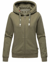 Navahoo Engelshaar Damen hoodie Olive-Mel-Gr.XL