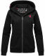 Navahoo Cremetörtchen Damen Hoodie Schwarz-Gr.XS