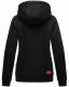 Navahoo Cremetörtchen Damen Hoodie Schwarz-Gr.XL