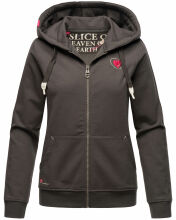 Navahoo Cremetörtchen Damen Hoodie Dunkelgrau-Gr.XL