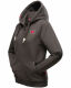 Navahoo Cremetörtchen Damen Hoodie Dunkelgrau-Gr.XL