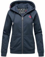Navahoo Cremetörtchen Damen Hoodie Dusty-Blau-Gr.XS