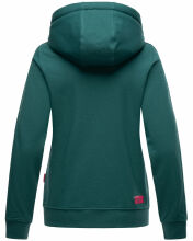 Navahoo Cremetörtchen Damen Hoodie Ozean-Grün-Gr.XL