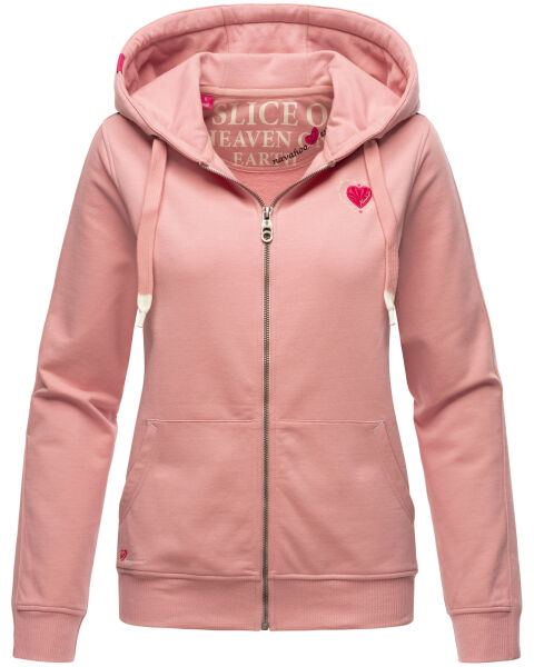Navahoo Cremetörtchen Damen Hoodie Puder-Rosa-Gr.XL