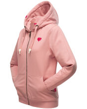 Navahoo Cremetörtchen Damen Hoodie Puder-Rosa-Gr.XL