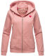 Navahoo Cremetörtchen Damen Hoodie Puder-Rosa-Gr.XL