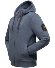 Stone Harbour Billie Joy Herren Sweatjacke Hoodie Blau-Mel-Gr.S