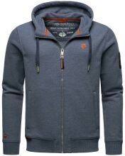 Stone Harbour Billie Joy Herren Sweatjacke Hoodie Blau-Mel-Gr.M