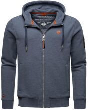 Stone Harbour Billie Joy Herren Sweatjacke Hoodie Blau-Mel-Gr.3XL