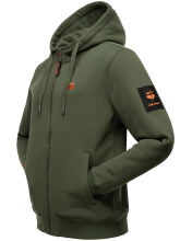 Stone Harbour Billie Joy Herren Sweatjacke Hoodie Dunkelolive-Gr.S