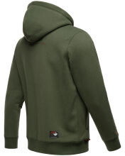 Stone Harbour Billie Joy Herren Sweatjacke Hoodie Dunkelolive-Gr.S