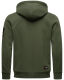 Stone Harbour Billie Joy Herren Sweatjacke Hoodie Dunkelolive-Gr.S