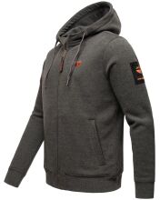 Stone Harbour Billie Joy Herren Sweatjacke Hoodie D.Grau-Mel-Gr.S
