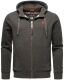 Stone Harbour Billie Joy Herren Sweatjacke Hoodie D.Grau-Mel-Gr.S