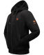 Stone Harbour Billie Joy Herren Sweatjacke Hoodie Schwarz-Gr.3XL