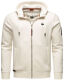 Stone Harbour Billie Joy Herren Sweatjacke Hoodie Weiss-Gr.M