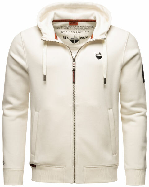 Stone Harbour Billie Joy Herren Sweatjacke Hoodie Weiss-Gr.XXL
