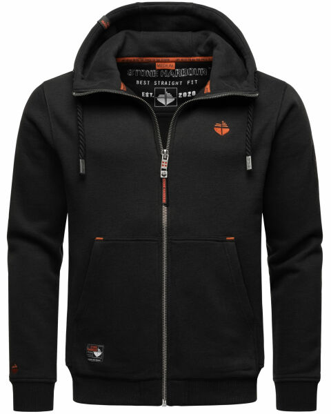 Stone Harbour Jacobi Jami Herren Sweatjacke Hoodie Schwarz Größe XXL - Gr. 2XL