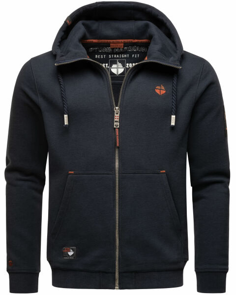 Stone Harbour Jacobi Jami Herren Sweatjacke Hoodie Navy Größe XL - Gr. XL