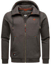 Stone Harbour Jacobi Jami Herren Sweatjacke Hoodie Dunkelgrau Größe XXL - Gr. 2XL