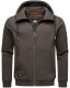 Stone Harbour Jacobi Jami Herren Sweatjacke Hoodie Dunkelgrau Größe XXL - Gr. 2XL