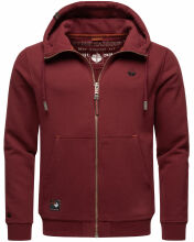 Stone Harbour Jacobi Jami Herren Sweatjacke Hoodie Bordeaux Größe M - Gr. M