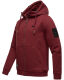 Stone Harbour Jacobi Jami Herren Sweatjacke Hoodie Bordeaux Größe M - Gr. M