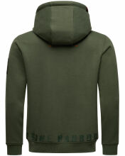 Stone Harbour Jacobi Jami Herren Sweatjacke Hoodie Dunkel Olive Größe S - Gr. S
