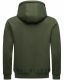 Stone Harbour Jacobi Jami Herren Sweatjacke Hoodie Dunkel Olive Größe M - Gr. M
