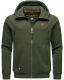 Stone Harbour Jacobi Jami Herren Sweatjacke Hoodie Dunkel Olive Größe XL - Gr. XL