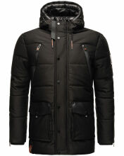 Stone Harbour Mitjaa Herren Winter Jacke Parka Schwarz-Gr.XL