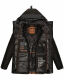 Stone Harbour Mitjaa Herren Winter Jacke Parka Schwarz-Gr.XL