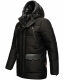 Stone Harbour Mitjaa Herren Winter Jacke Parka Schwarz-Gr.3XL