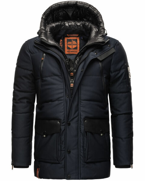 Stone Harbour Mitjaa Herren Winter Jacke Parka Navy-Gr.L