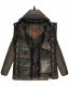 Stone Harbour Mitjaa Herren Winter Jacke Parka Anthrazit-Gr.M