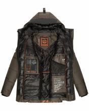 Stone Harbour Mitjaa Herren Winter Jacke Parka Anthrazit-Gr.3XL