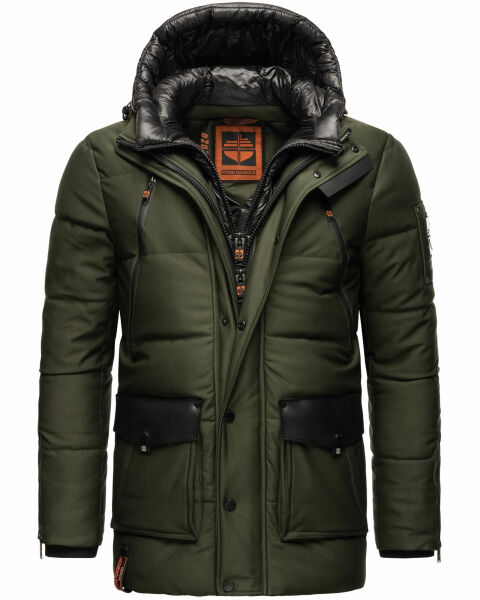 Stone Harbour Mitjaa Herren Winter Jacke Parka Olive-Gr.L