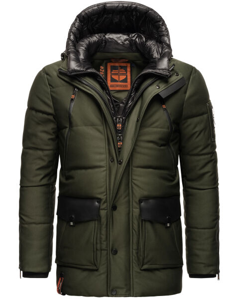 Stone Harbour Mitjaa Herren Winter Jacke Parka Olive-Gr.XXL