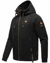 Stone Harbour Finn Luca Sweatjacke Hooded Schwarz-Gr.S
