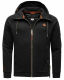Stone Harbour Finn Luca Sweatjacke Hooded Schwarz-Gr.L