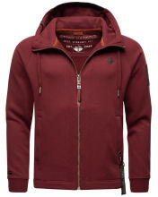 Stone Harbour Finn Luca Sweatjacke Hooded Bordeaux-Gr.M