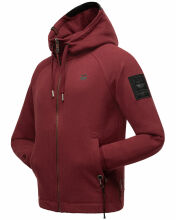 Stone Harbour Finn Luca Sweatjacke Hooded Bordeaux-Gr.L