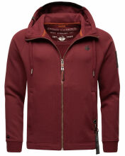 Stone Harbour Finn Luca Sweatjacke Hooded Bordeaux-Gr.XXL