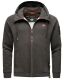 Stone Harbour Finn Luca Sweatjacke Hooded D.Grau-Mel-Gr.S